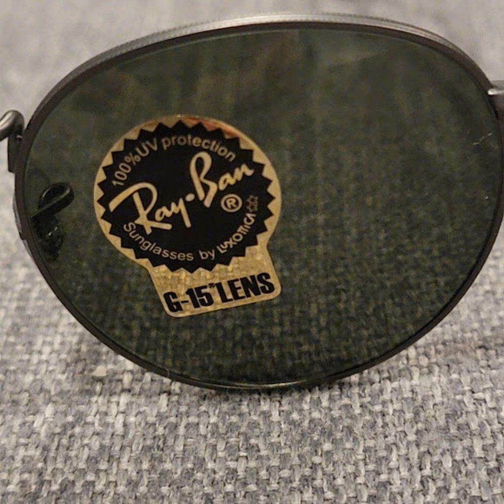 Ray-Ban Men's Gray Round Metal Classic Sunglasses R… - Picture 3 of 8